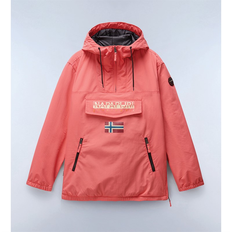 Napapijri Womens Shade Anorak Pink Raspberry
