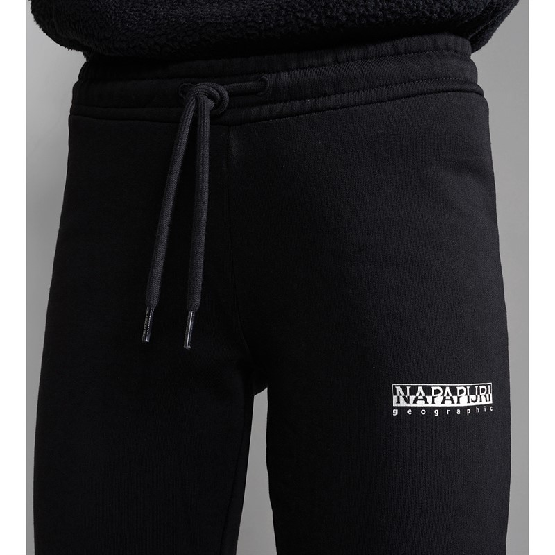 Napapijri Womens Box Logo Joggers Black
