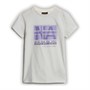 Napapijri Juniors Brunt Logo T-Shirt White Whisper