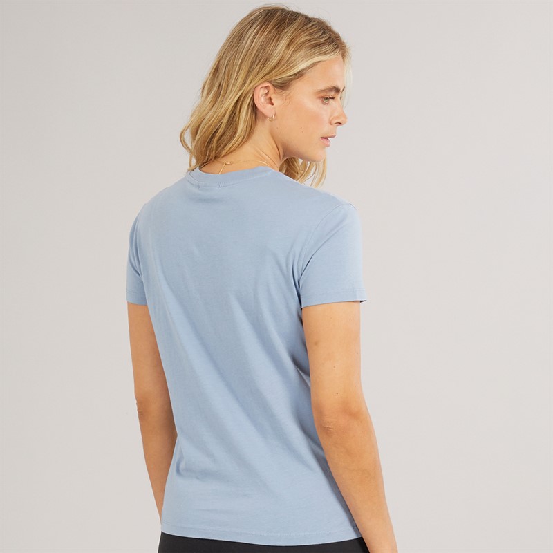 Napapijri Womens Box Logo T-Shirt Troposphere