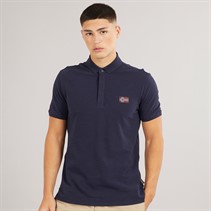 Napapijri Mens Ebea 2 Polo Shirt Blue Marine