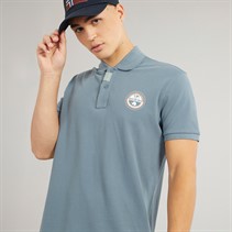 Napapijri Mens Clanis Polo Shirt Stormy Weat