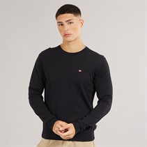 Napapijri Mens Decatur 5 Knitted Crew Neck Jumper Black