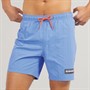 Napapijri Mens Box Logo Swim Shorts Ultramarine