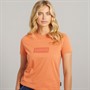 Napapijri Womens Box Logo T-Shirt Langoustino
