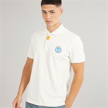Napapijri Mens Clanis Polo Shirt White Whisper