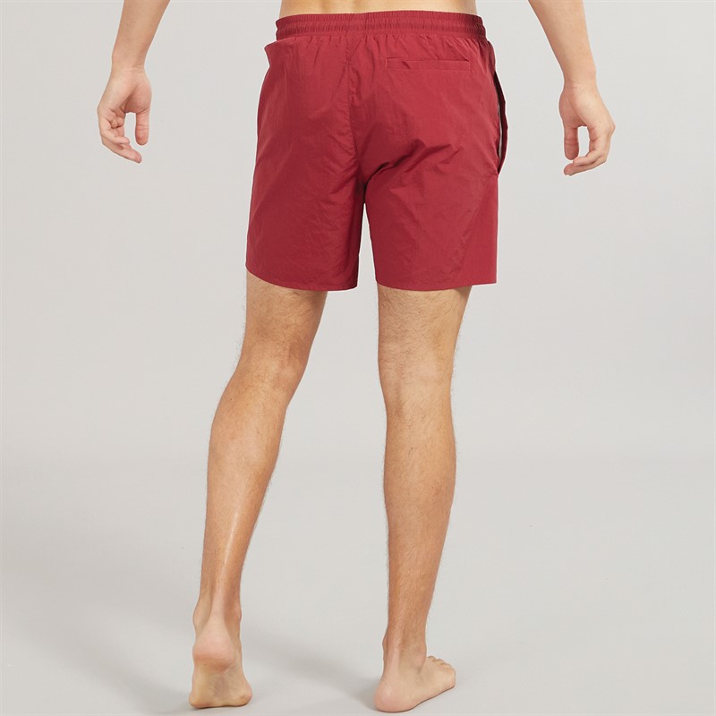 Napapijri Mens Haldane Swim Shorts Tibetan Red