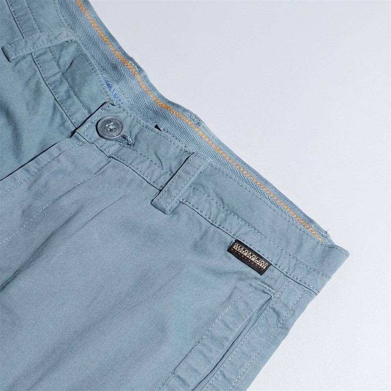 Napapijri Mens Deline Cargo Shorts Stormy Weat
