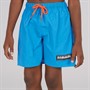 Napapijri Boys Chamois Box Logo Swim Shorts French Blue
