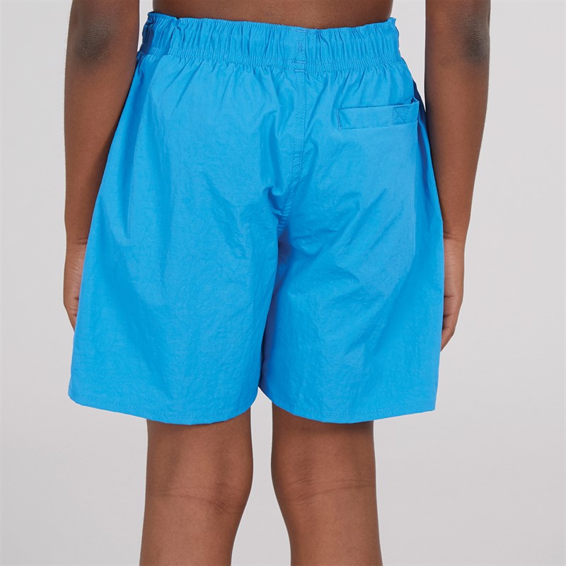 Napapijri Boys Chamois Box Logo Swim Shorts French Blue