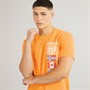 Napapijri Mens Turin Graphic Logo T-Shirt Apricot