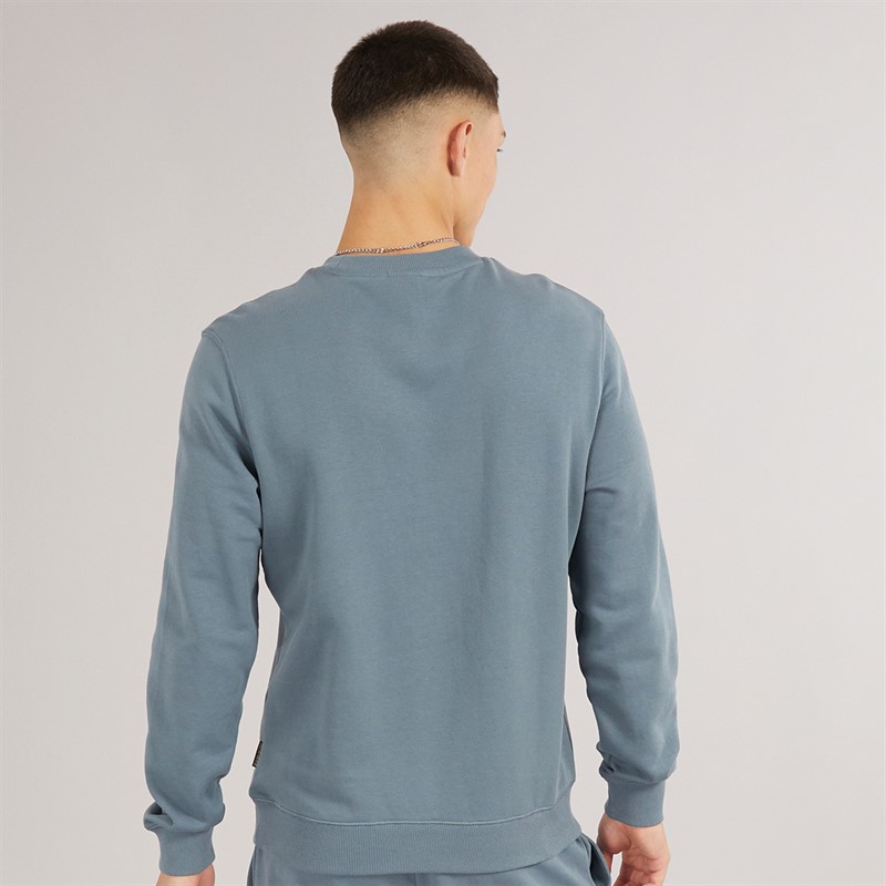 Napapijri Mens Kasba Crew Neck Sweatshirt Stormy Weat