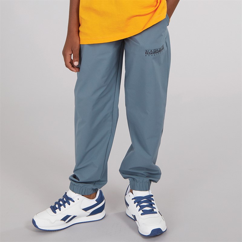 Napapijri Boys Marem Box Logo Joggers Stormy Weat