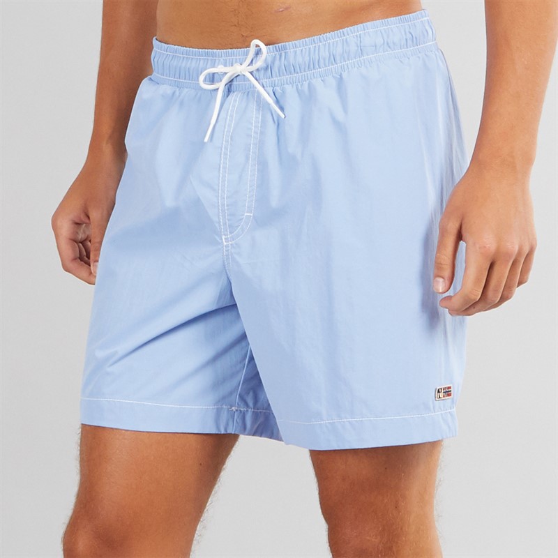 Napapijri Mens Verona 2 Swim Shorts Blue Flower - Size XXL