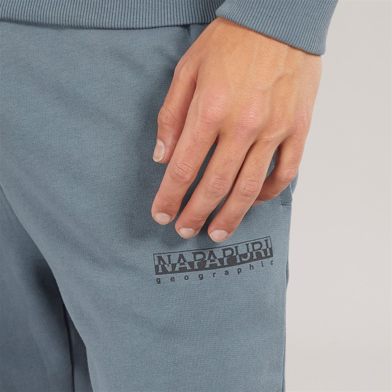 Napapijri Mens Gori Sweat Shorts Stormy Weat