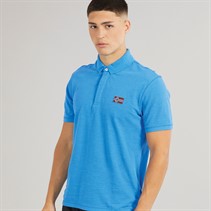 Napapijri Mens Ebea 2 Polo Shirt French Blue