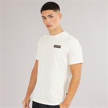 Napapijri Mens Iaato Left Chest Logo T-Shirt White