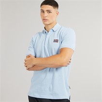 Napapijri Mens Ebea 2 Polo Shirt Soft Chambray