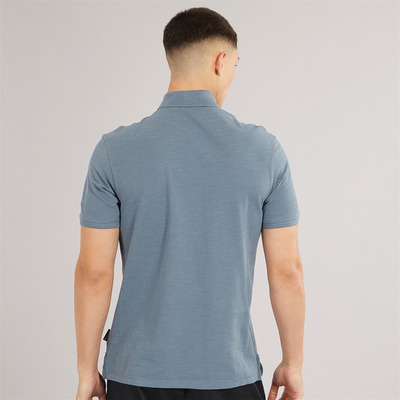 Napapijri Mens Ebea 2 Polo Shirt Stormy Weat