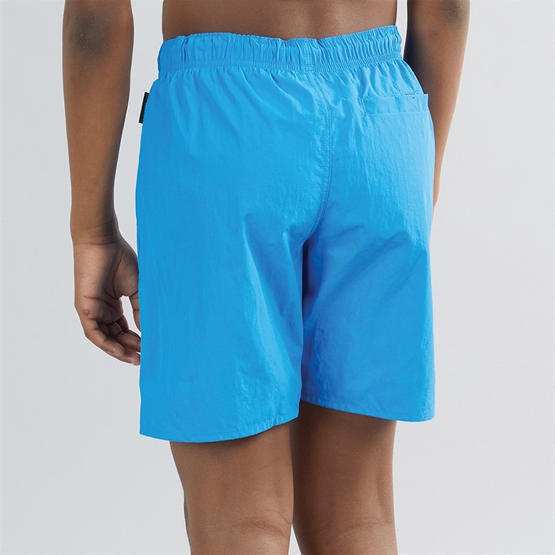 Napapijri Junior Boys Chamois Box Logo Swim Shorts French Blue