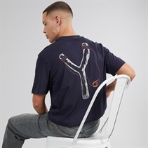 Napapijri Mens Yukis T-Shirt Blue Marine