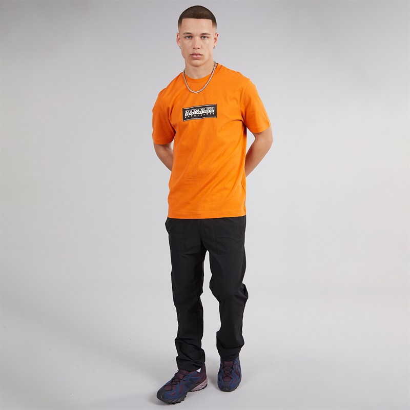 Napapijri Mens Sovana Stretch Poly Cargo Trousers Black Beauty