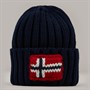 Napapijri Mens Semiury Beanie Hat Blue Marine