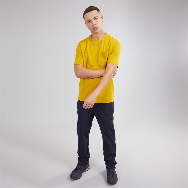 Napapijri Mens Sovana Stretch Poly Cargo Trousers Blue Marine