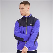 Napapijri Mens Dergana Full Zip Fleece Jacket Royal Blue