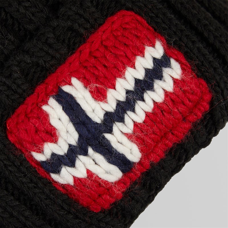 Napapijri Mens Semiury Beanie Hat Black