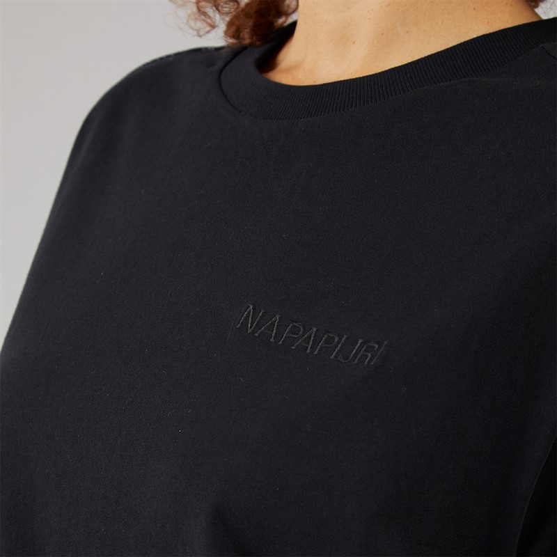 Napapijri Womens Campido T-Shirt Black Beauty