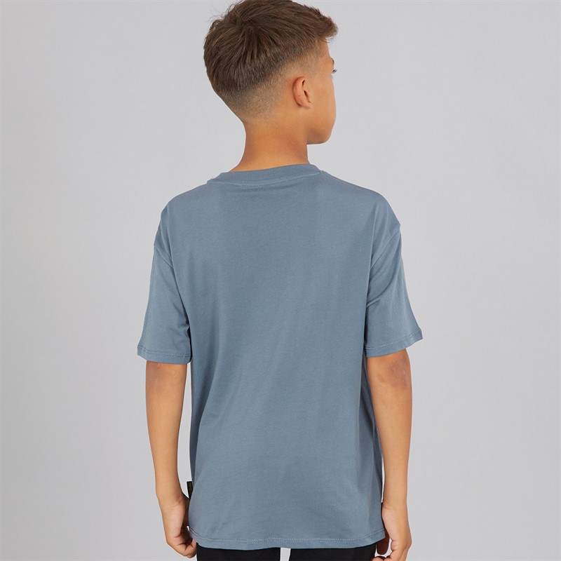 Napapijri Junior Boys Sella Graphic T-Shirt Stormy Weat