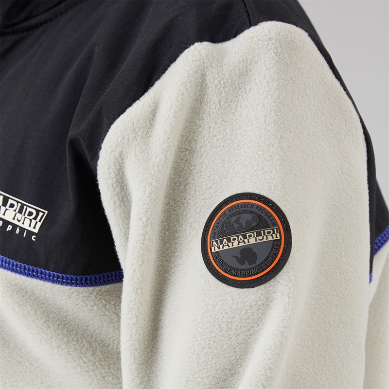 Napapijri Junior Boys Arbari Full Zip Fleece Grey