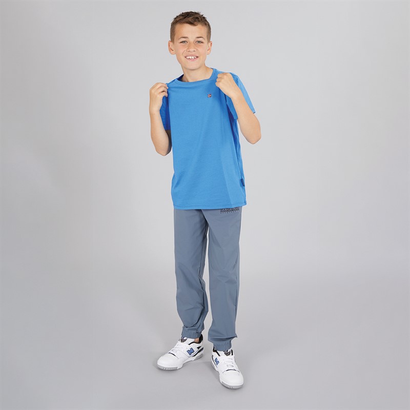 Napapijri Junior Boys Salis Small Logo T-Shirt French Blue