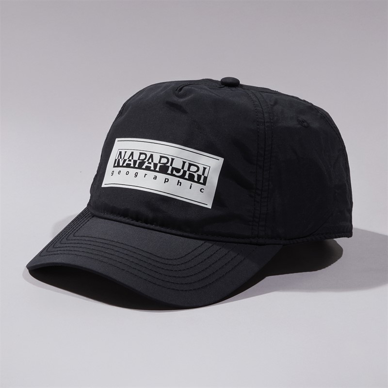 Napapijri Mens Box Logo Cap Black