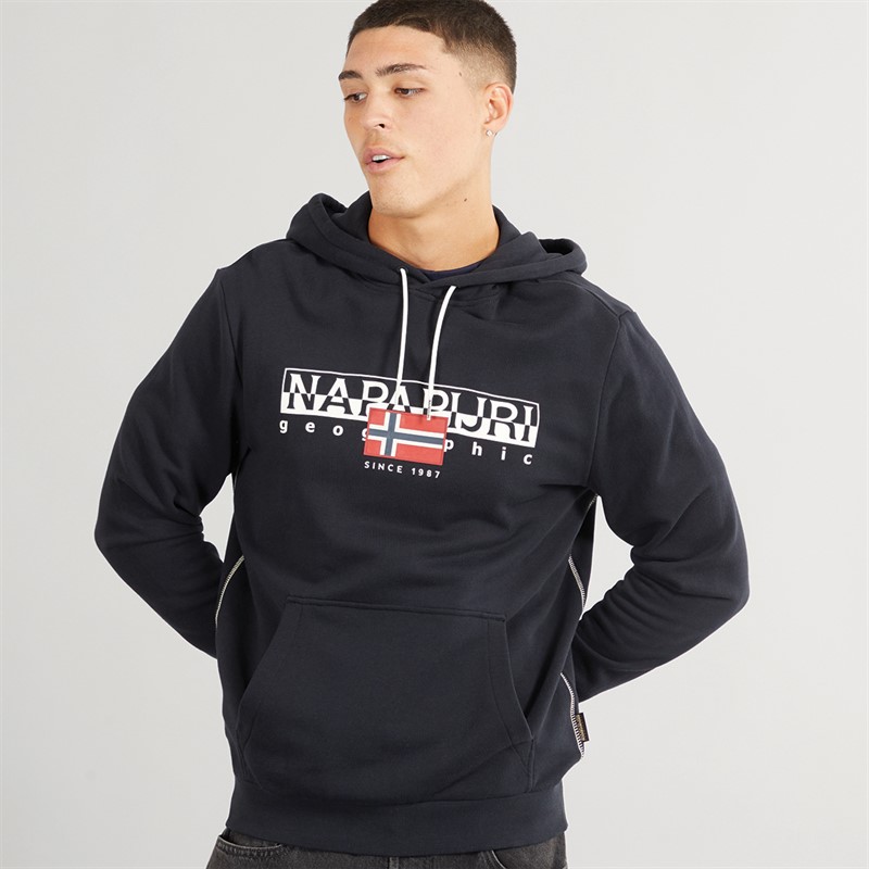 Napapijri Mens Aylmer Hoodie Black