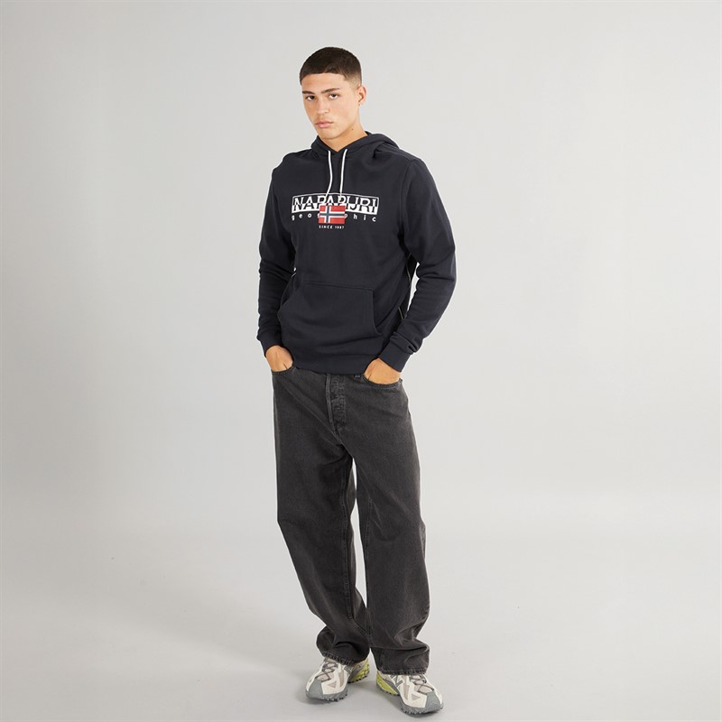Napapijri Mens Aylmer Hoodie Black