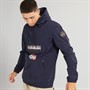 Napapijri Mens Shade Pocket Water Resistant Anorak Jacket Blue Marine