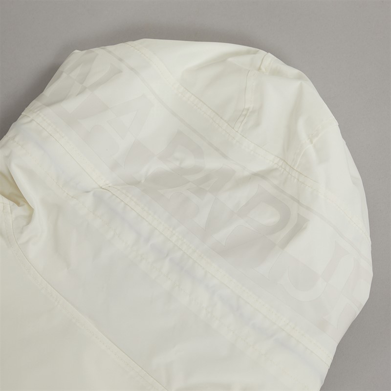 Napapijri Mens Rainforest Water Resistant Anorak Jacket White Heron