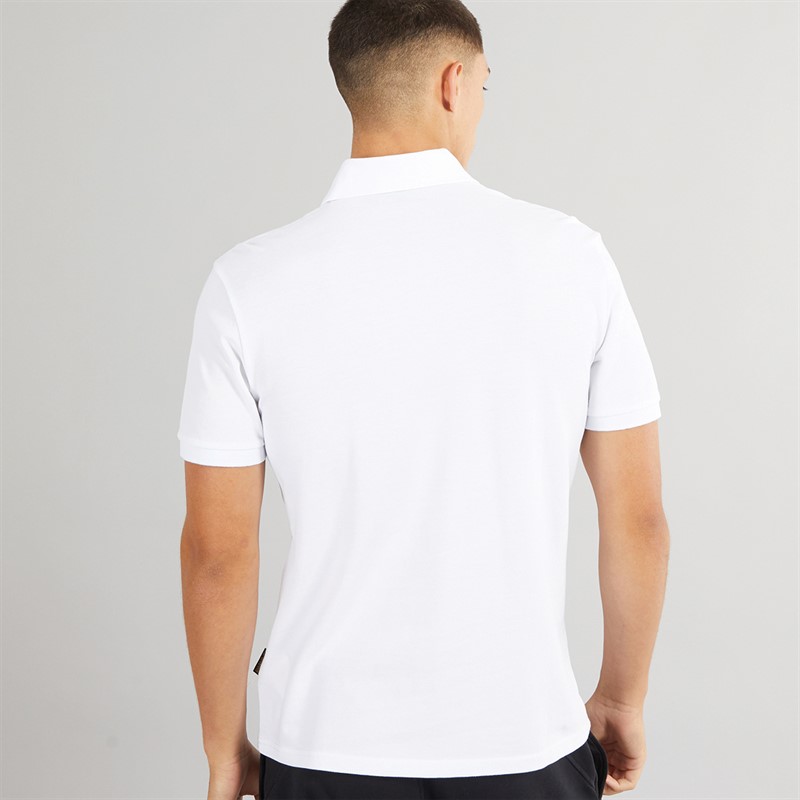 Napapijri Mens Aylmer Polo Bright White