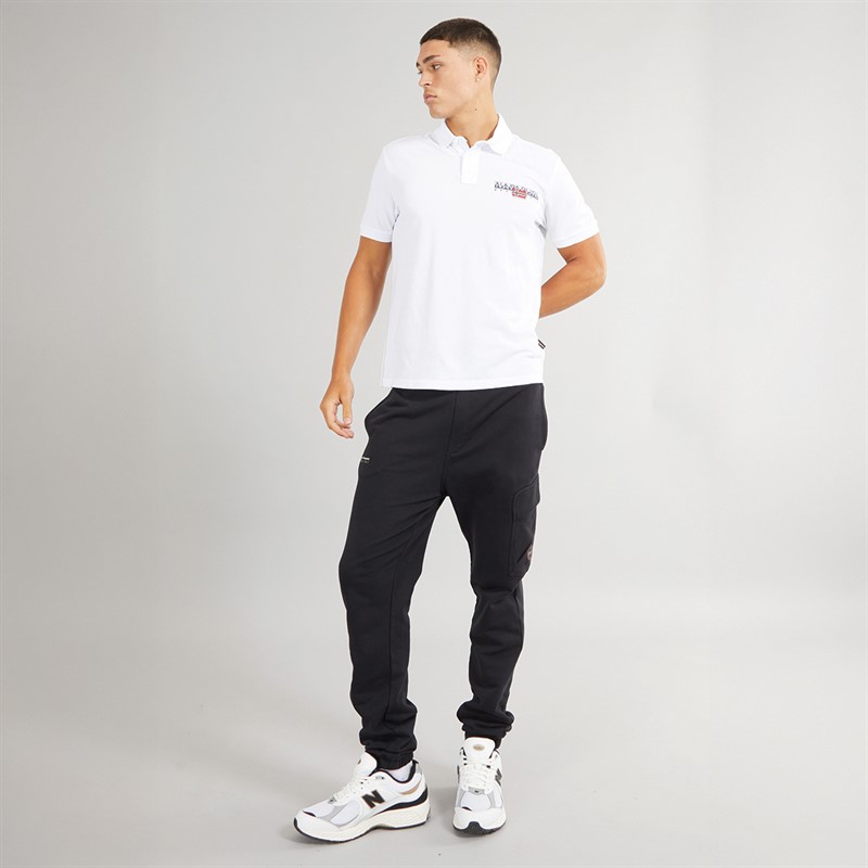 Napapijri Mens Aylmer Polo Bright White