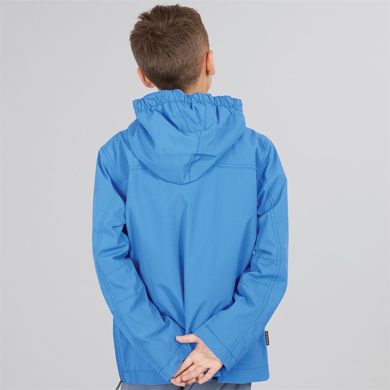 Napapijri Junior Boys Rainforest Summer Anorak Jacket French Blue