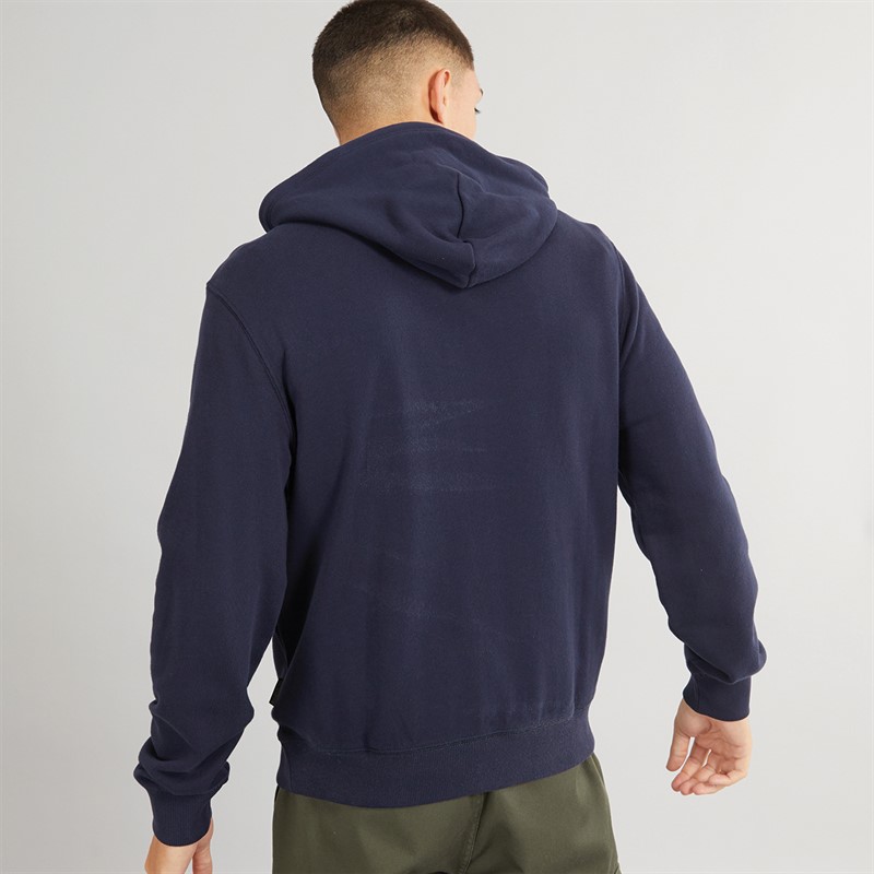 Napapijri Mens Kasba Hoodie Blue Marine