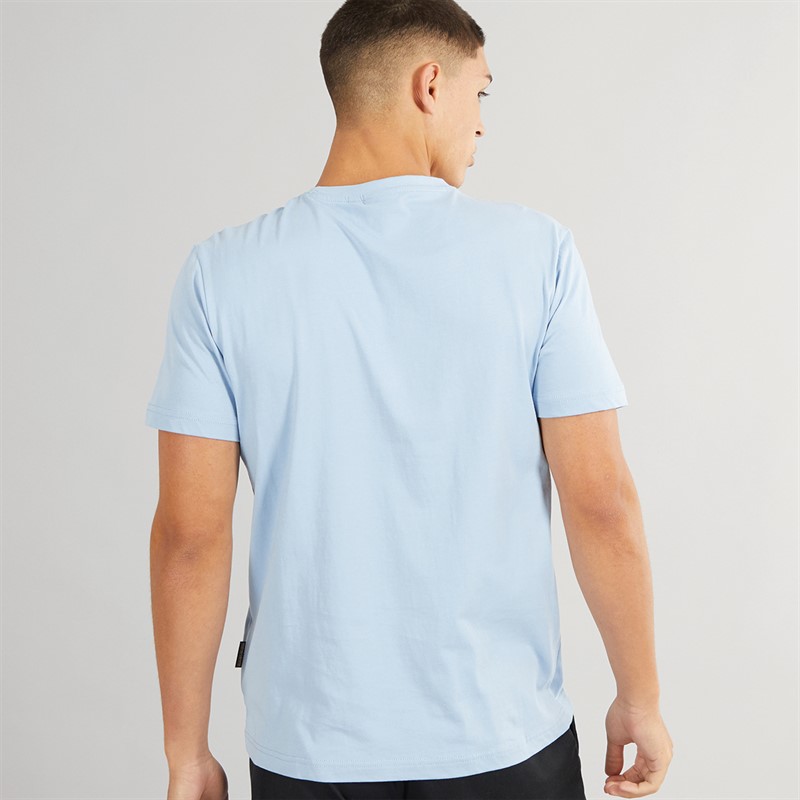 Napapijri Mens Kasba Left Chest Logo T-Shirt Soft Chamber