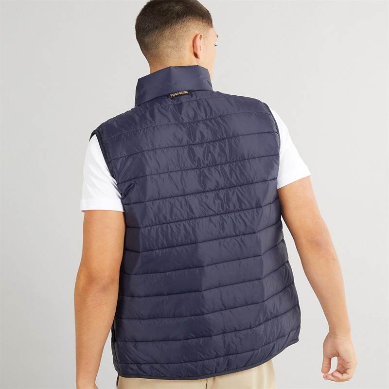 Napapijri Mens Acalmar Vest Blue Marine