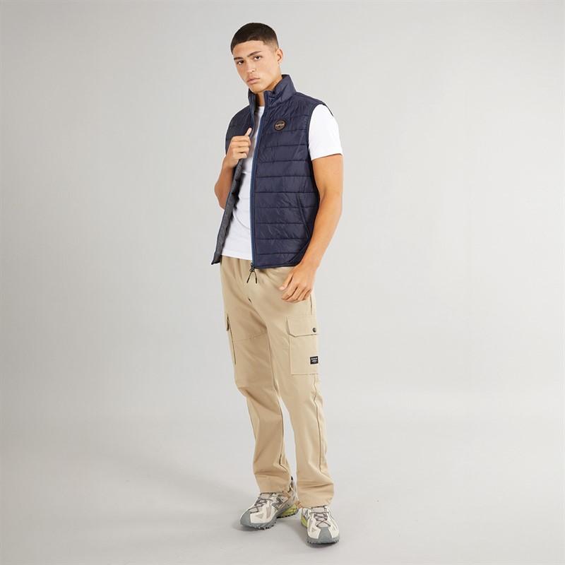 Napapijri Mens Acalmar Vest Blue Marine