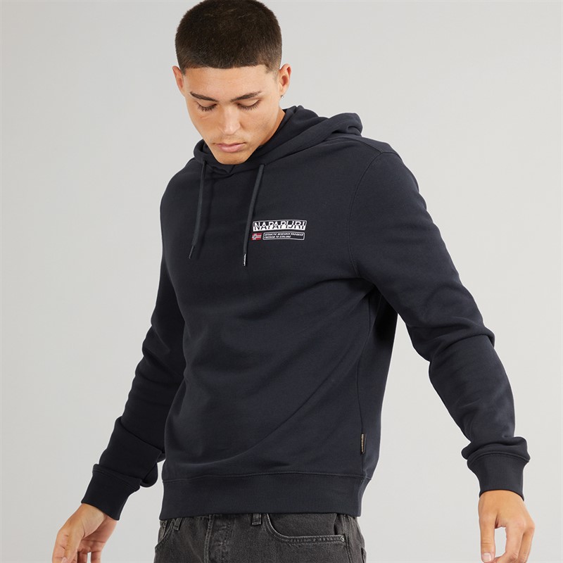 Napapijri Mens Kasba Hoodie Black