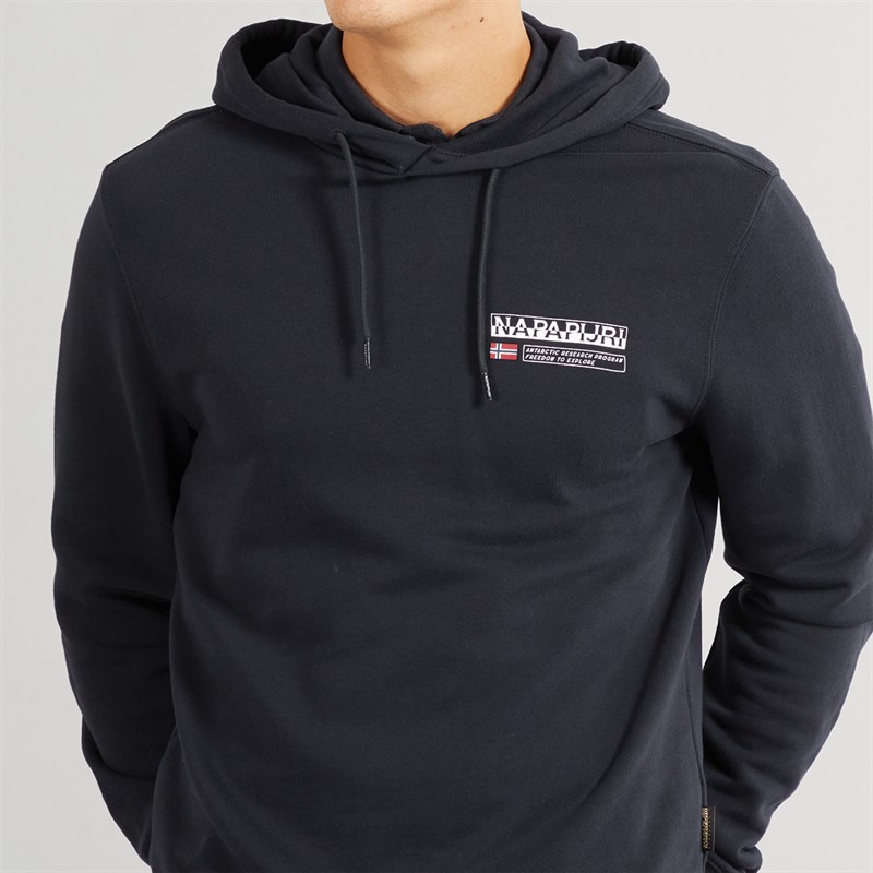 Napapijri Mens Kasba Hoodie Black