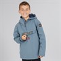 Napapijri Junior Boys Rainforest Summer Anorak Jacket Stormy Wheat Grey