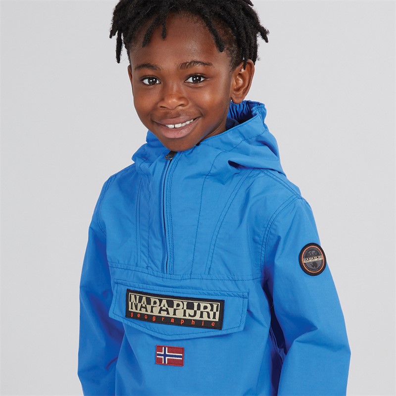 Napapijri Infant Boys Rainforest Summer Anorak Jacket French Blue